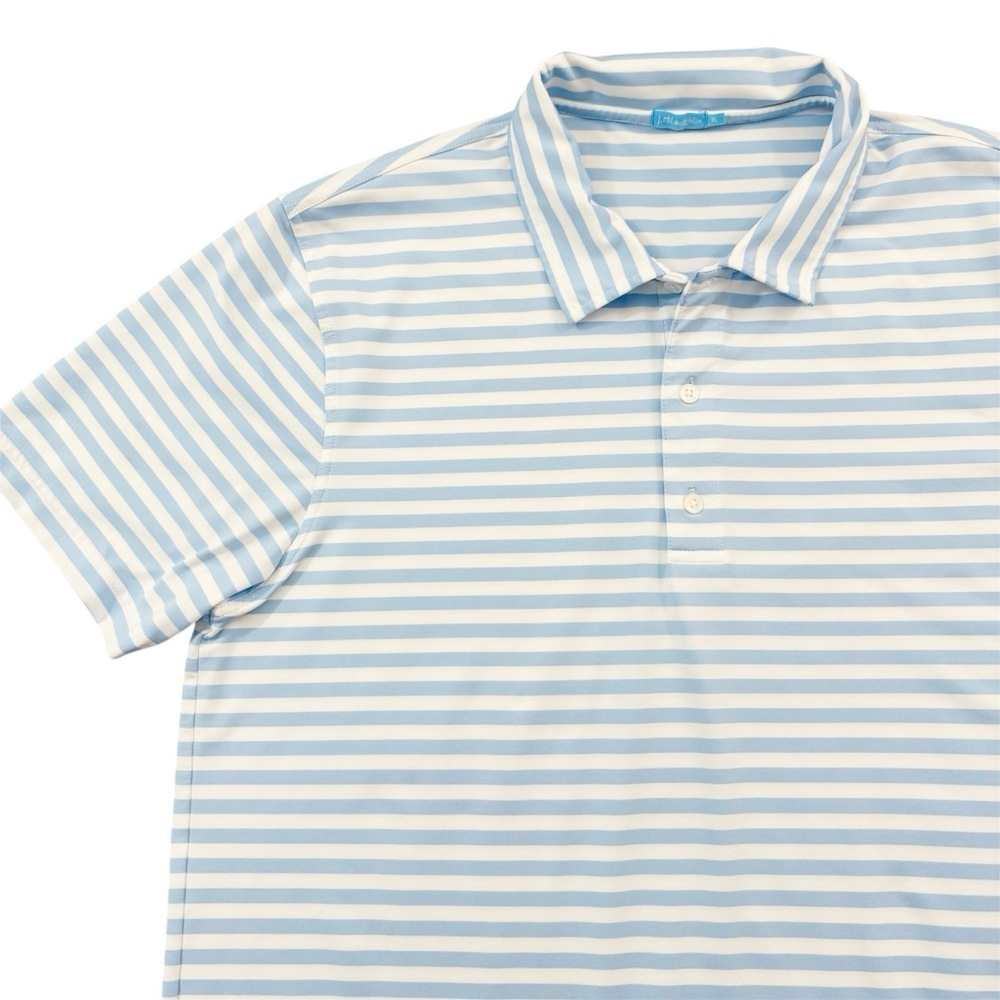 J. McLaughlin Striped Polo